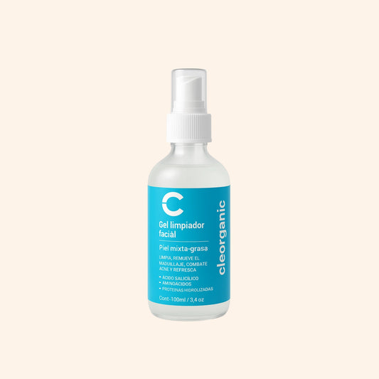 Gel limpiador facial
